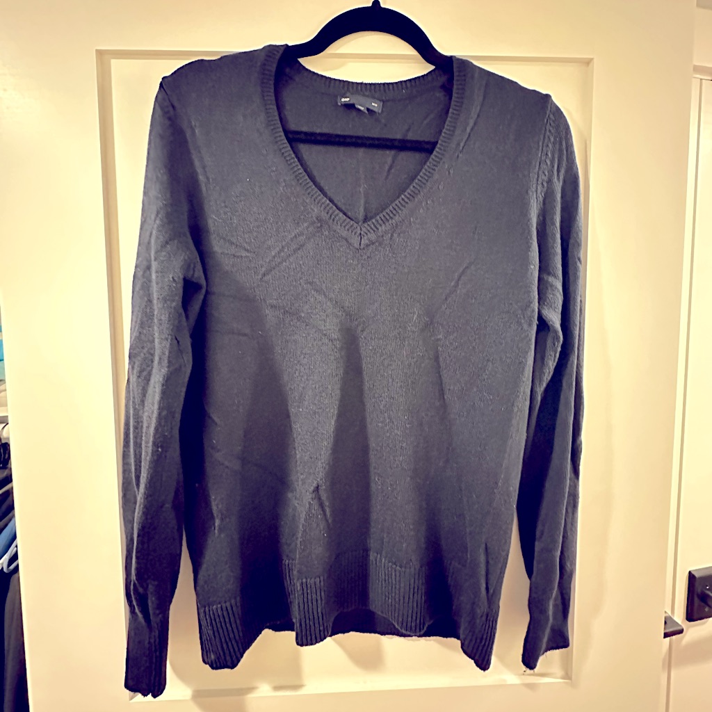 Gap Navy Sweater (Angora Blend)